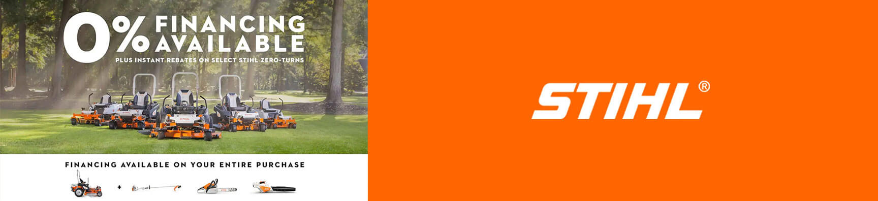 0% Financing Available - STIHL