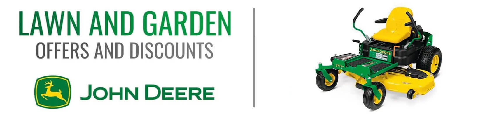 John Deere Lawn and Garden Offers and Discounts