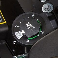 Mower Deck Height-Adjustment Knob